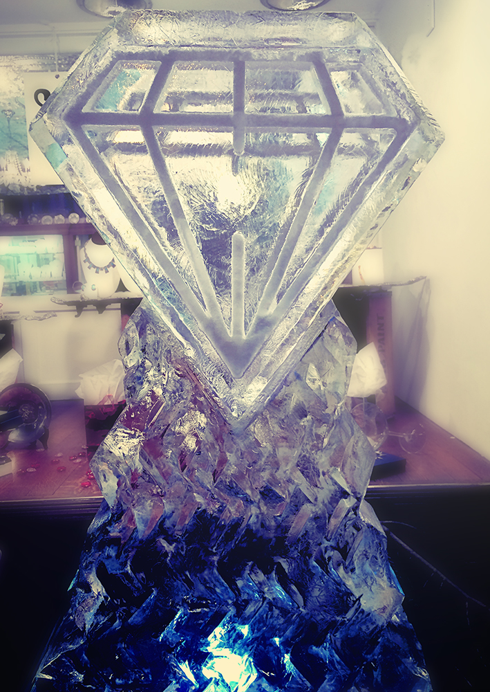 diamond ice sculpture web