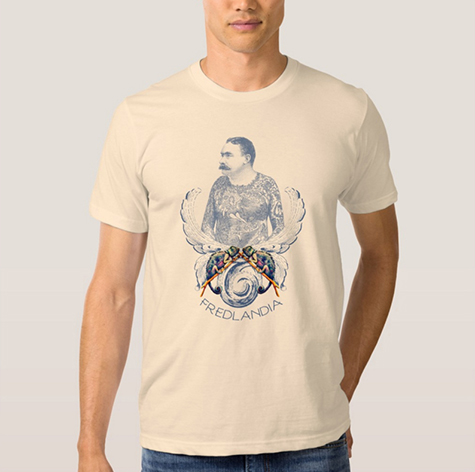 Frederick tattoo man tshirt-2